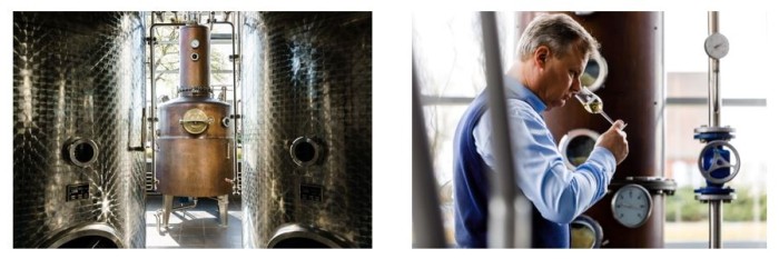 bezoek aan jenever stokerij Braeckman